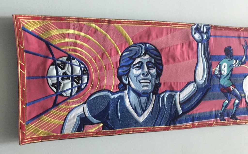 National Football Museum - World Cup 2018 Tapestry