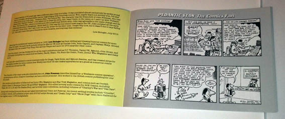 Pedantic Stan, The Comics Fan by John Freeman and Lew Stringer