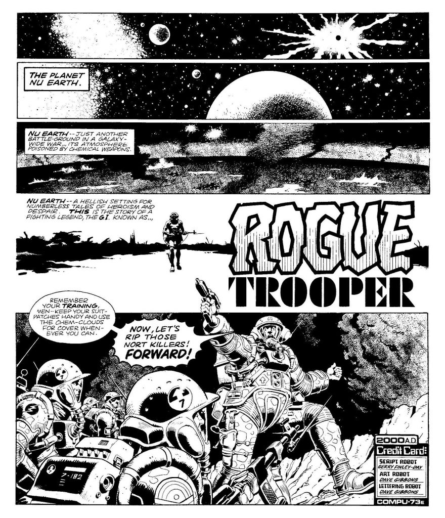Rogue Trooper Primer - Sample Art 