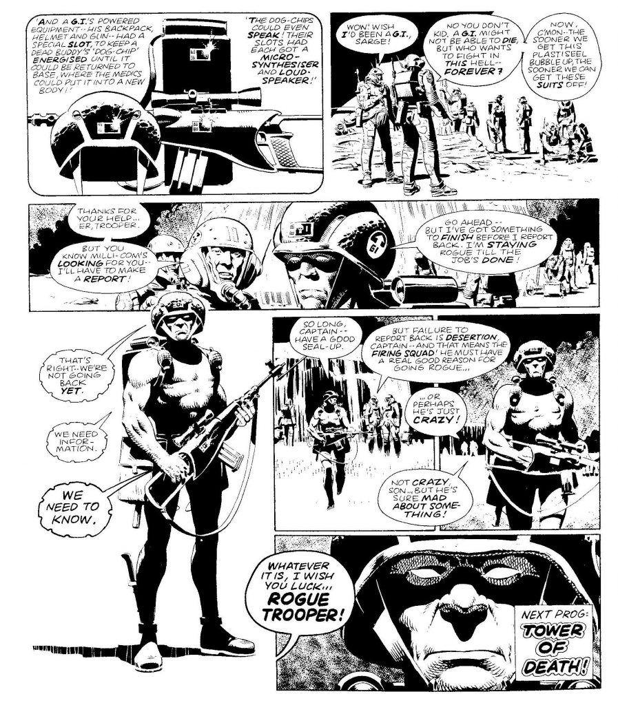 Relive the first adventures of Rogue Trooper in a special free digital primer courtesy of the 2000AD team!