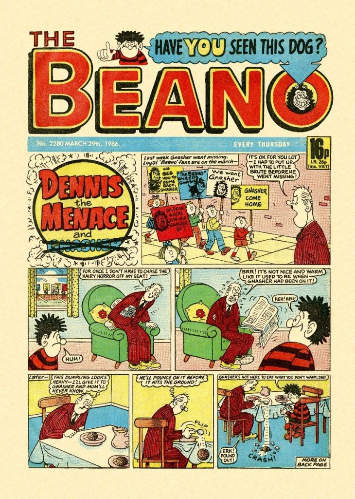 Beano Comic - 1987