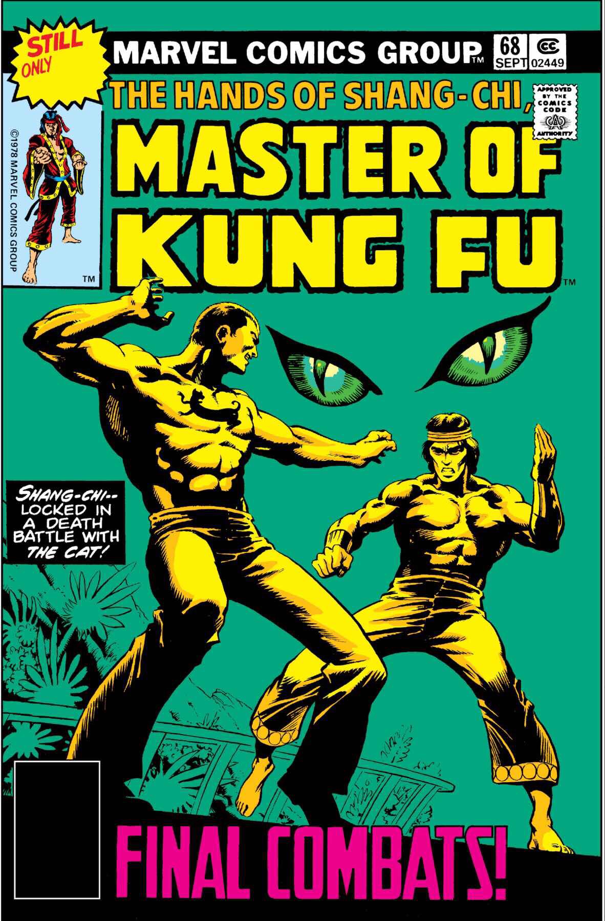 The Hands of Shang-Chi Master of Kung Fu - issue 68