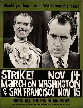 1969 Strike! March on Washington Poster