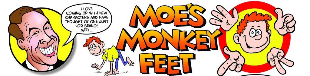 Beano 3945 - Moe's Monkey Feet by David Walliams
