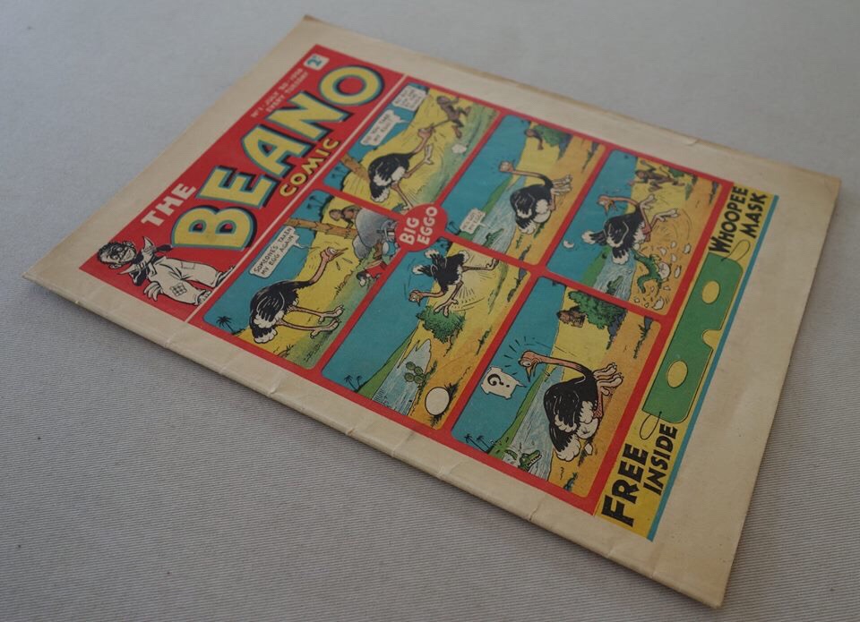 Beano Number One - cover dated 30th July 1938 (Phil Comics copy, 2018 auction item) - Cover