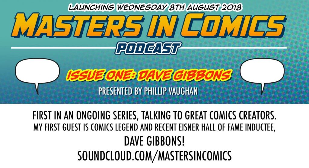 Masters in Comics Podcast Promtioonal Image