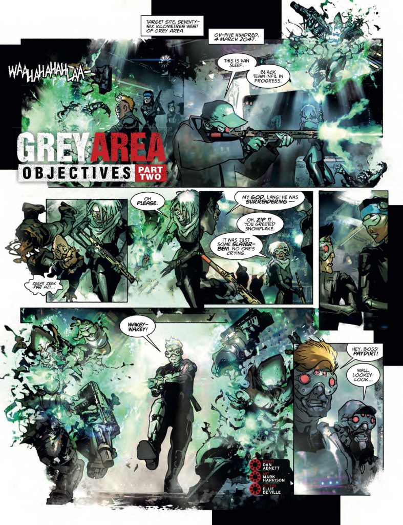 2000AD 2096 - Grey Area » Objectives (Part 2)