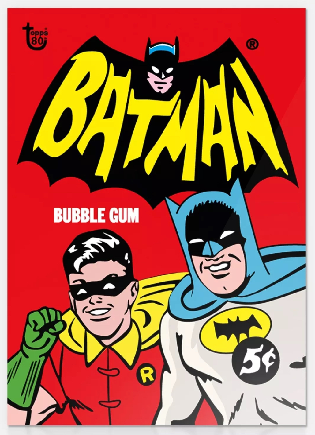 2018 Topps 80th Anniversary Wrapper Art - Batman