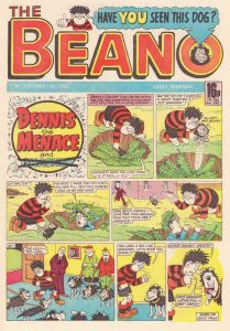 Gnasher returns with pups in tow in Beano 2282