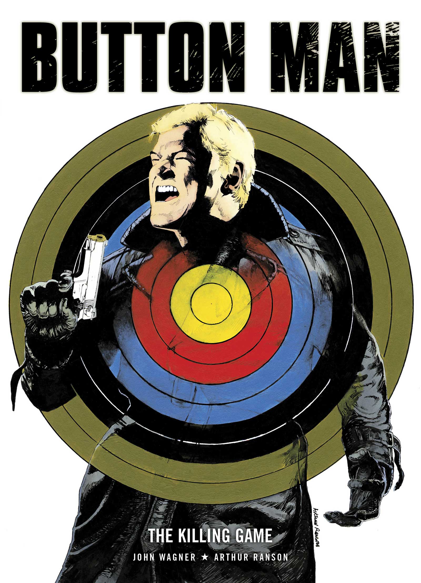 Button Man Graphic Novel Cover