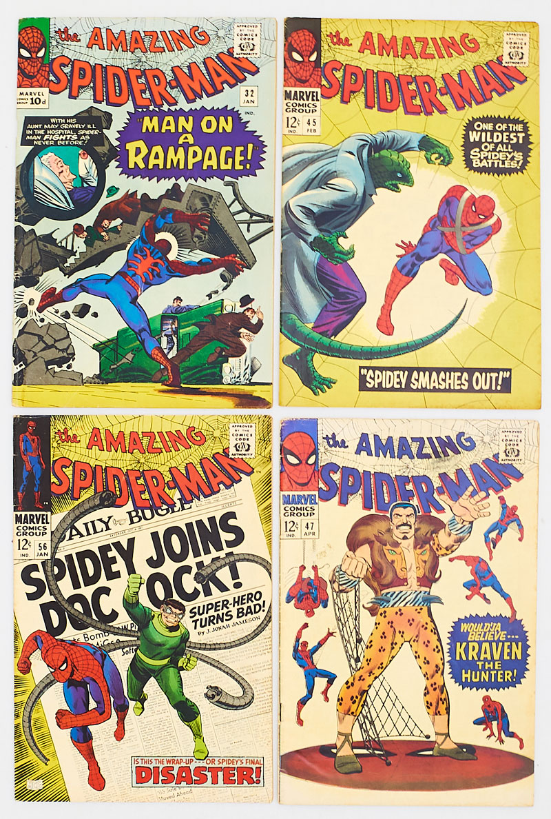 Amazing Spider-Man (1966-68) 32, 45, 47, 56