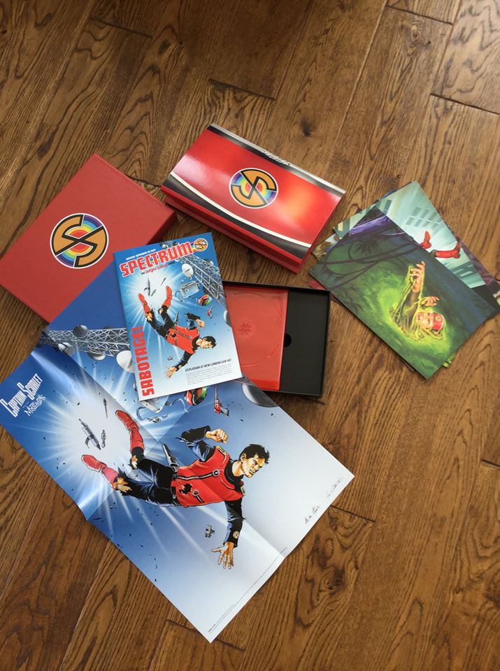 A better look at the contents of the Captain Scarlet and the Mysterons 4 Limited Edition Blu-Ray set, courtesy of Martin Cater