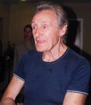 Comic artist John Armstrong at the Raptus convention in 2003. Photo courtesy Jenni Scott