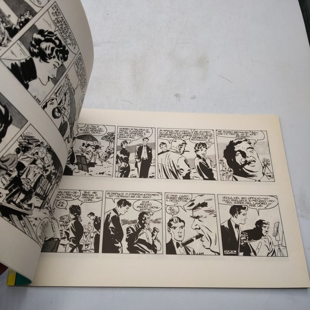 Interiors for one of 70 "Romeo Brown" collections published by Italy's Comics-Library Club