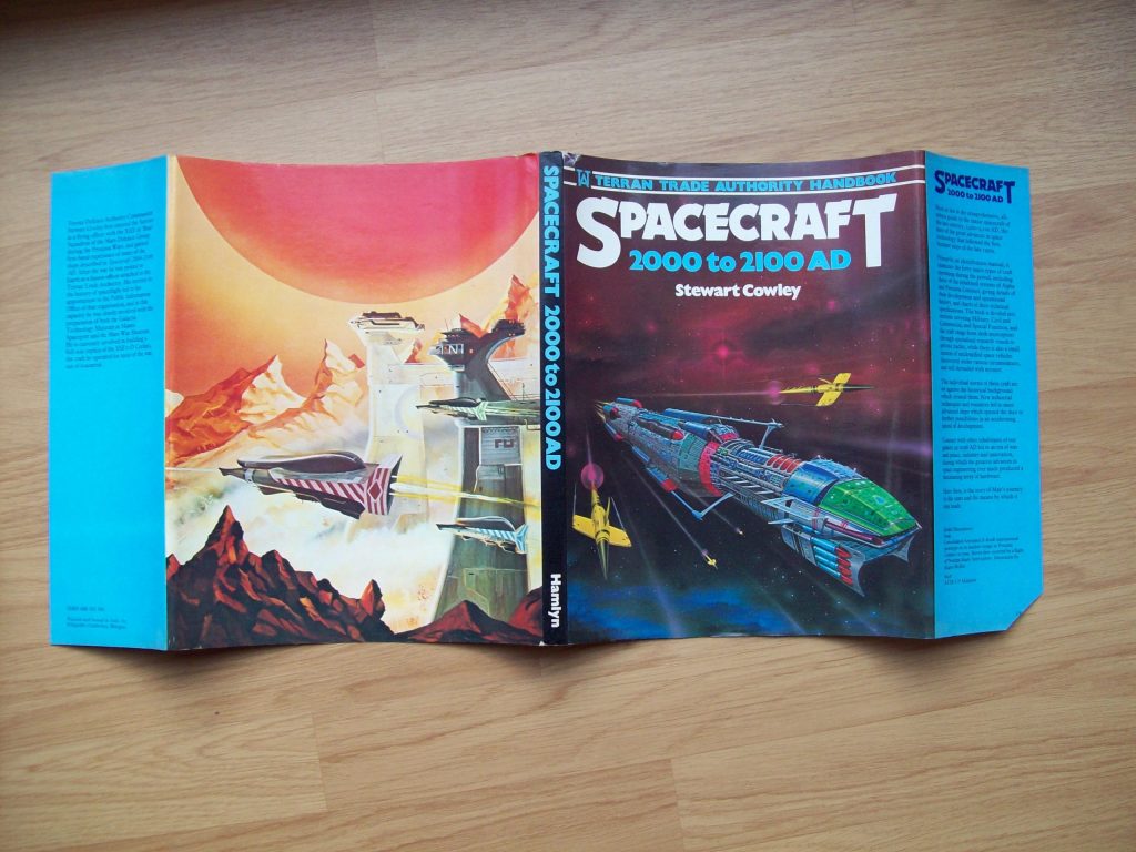 The full cover for Spacecraft 2000 - 2100AD by Stewart Cowley, published in 19978, which you can find on Amazon.