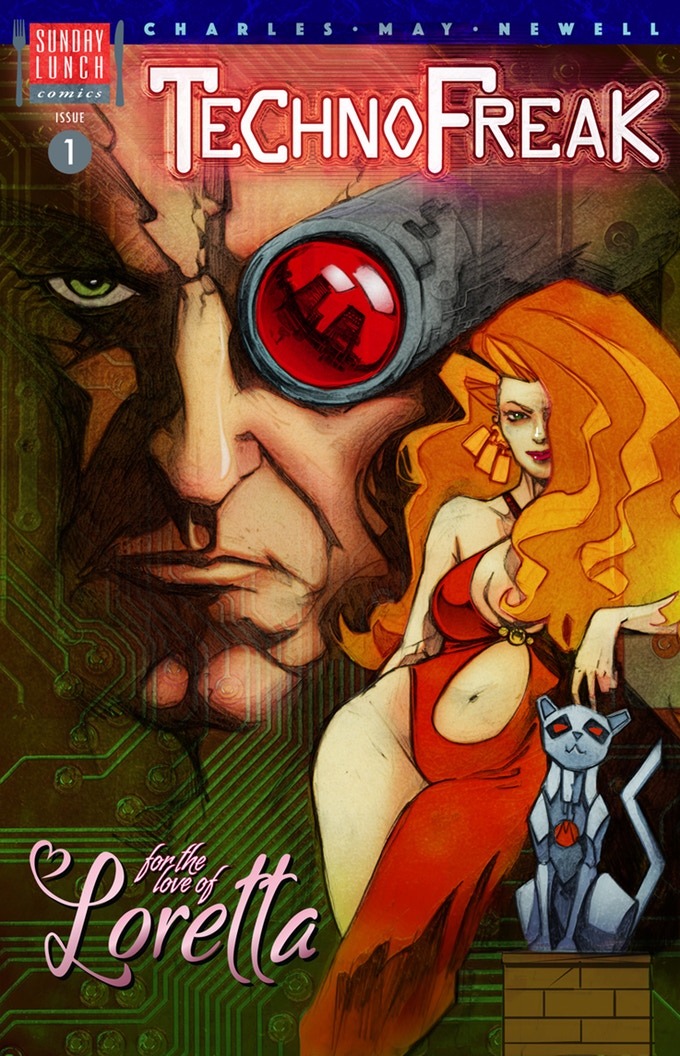 TechnoFreak Issue One - Cover