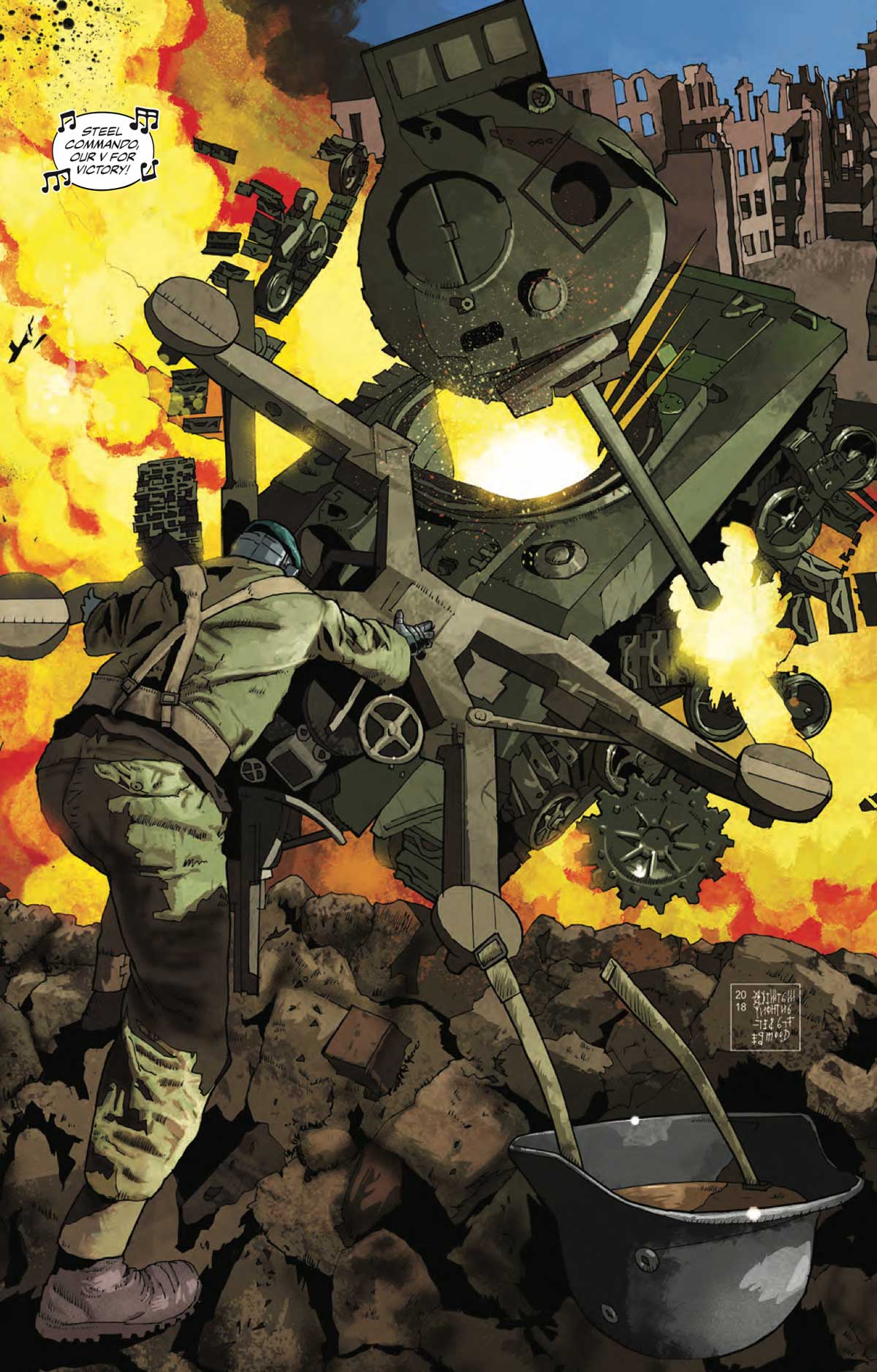 The Vigilant - Steel Commando: In Between Wars