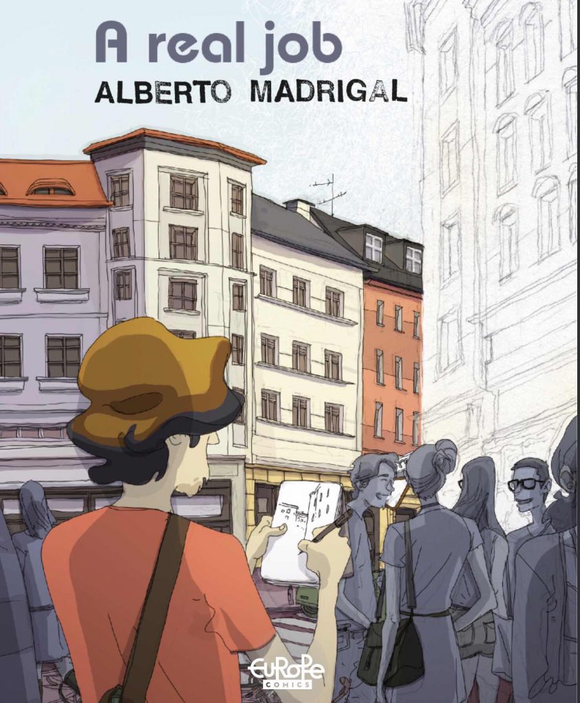 A Real Job by Alberto Madrigal - Cover