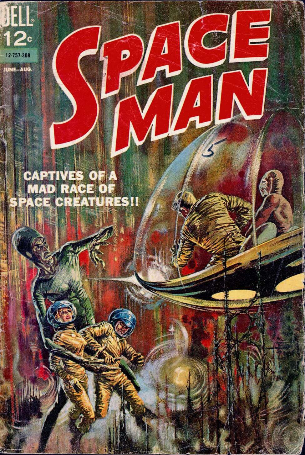 Space Man #5 - Dell, 1963