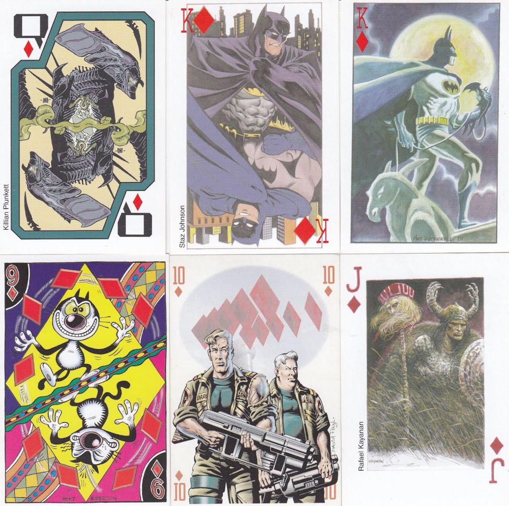 Comics 2001 - Charity Deck of Cards - Diamonds