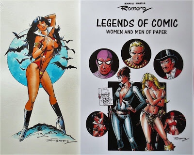 Legends of Comic Women and Men of Paper By Enric Badia Romero
