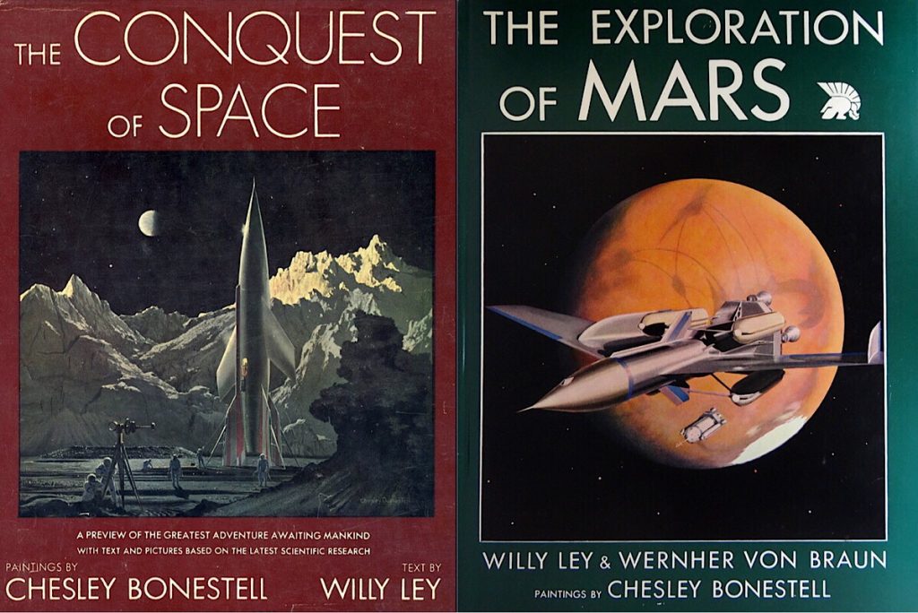 Books illustrated by Chesley Bonestell