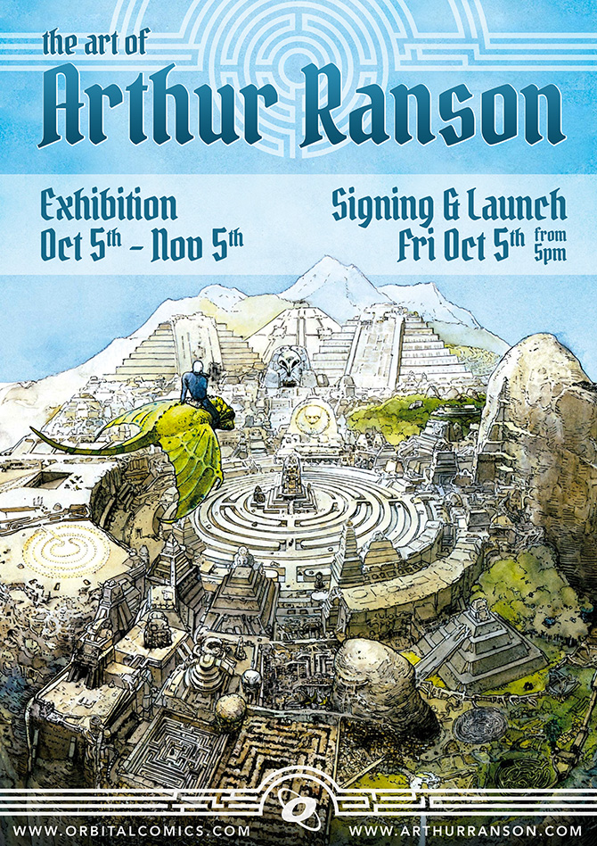 Orbital Comics - The Art of Arthur Ranson Exhibition