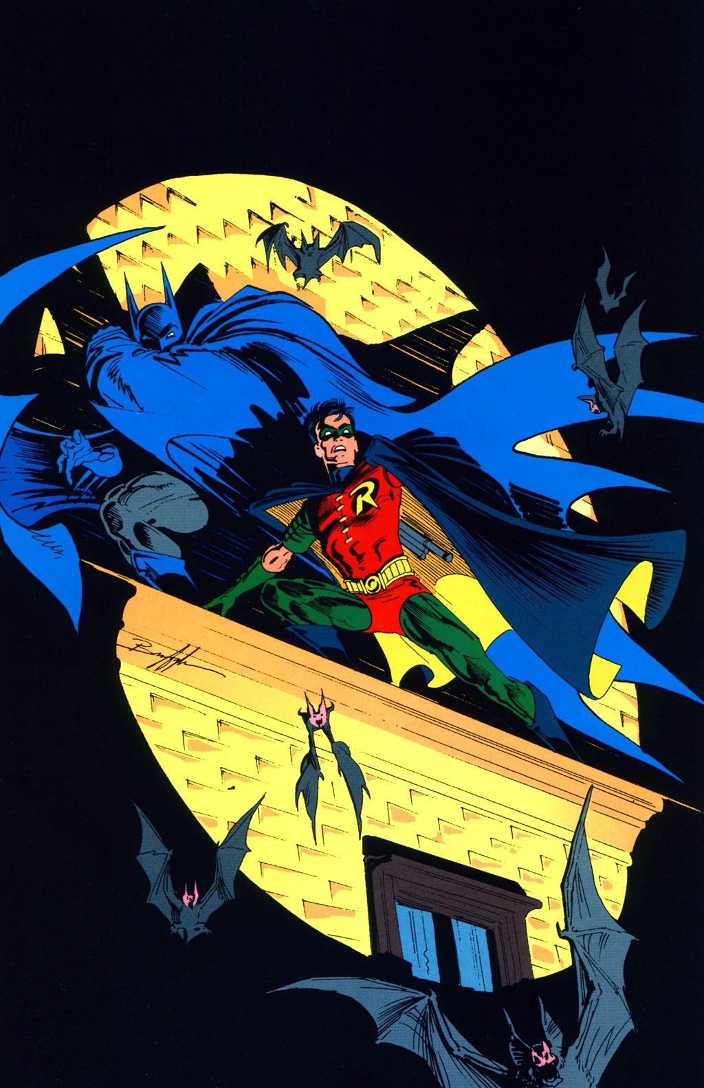 Cover art for Batman #465 by Norm Breyfogle