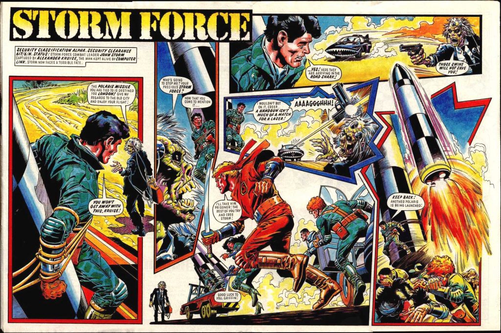 Battle Storm Force - cover dated 30th May 1987 - Storm Force