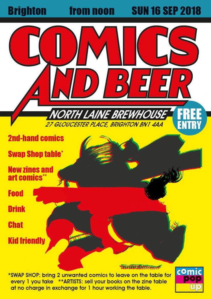 Comics and Beer - North Laine - September 2018
