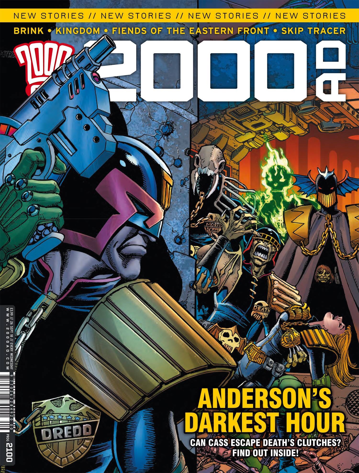 2000AD Prog 2100 - Cover