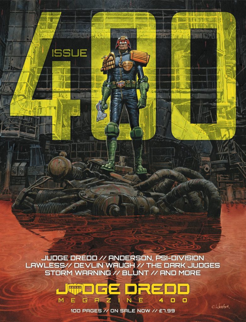 Judge Dredd Megazine 400 - Promotional Image