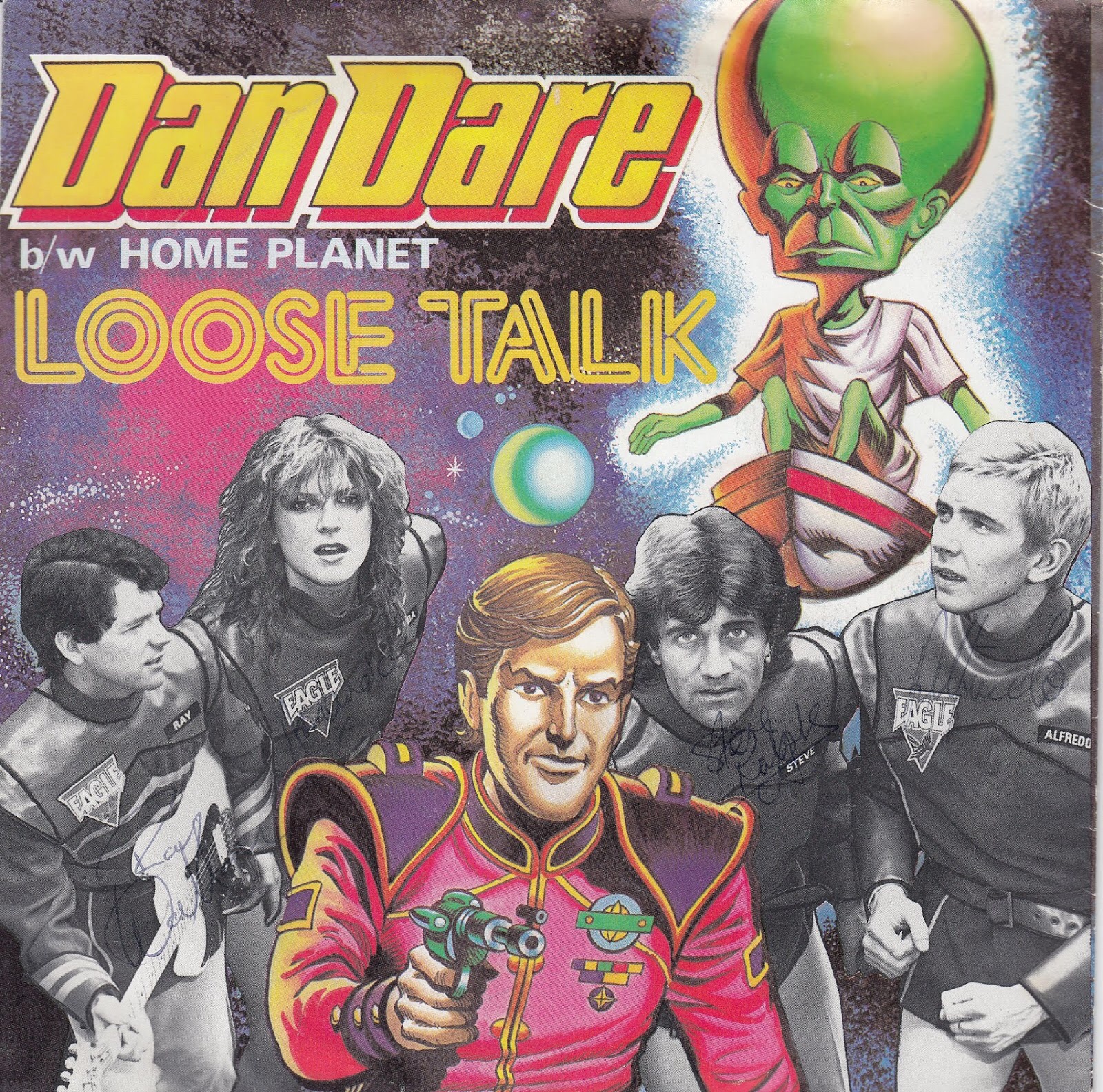 Loose Talk - Dan Dare Single (Front)