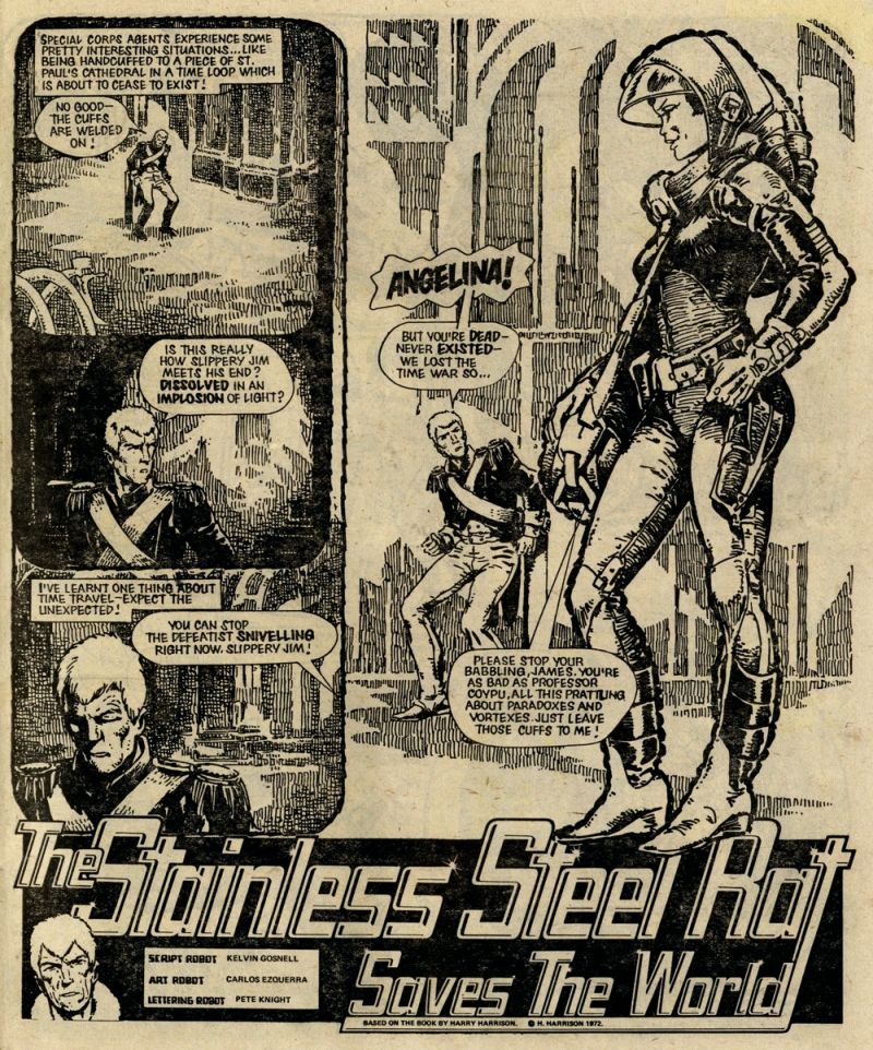 2000AD - The Stainless Steel Rat Saves the World