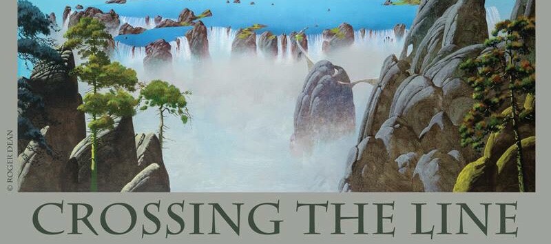 Roger Dean “Crossing the Line” Exhibition Poster SNIP