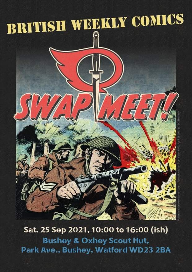 British Weekly Comics Swap Meet 2021