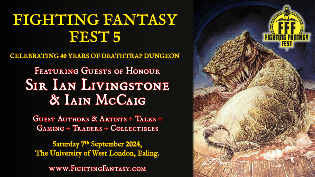 Fighting Fantasy Fest V - Sunday 7th September 2024