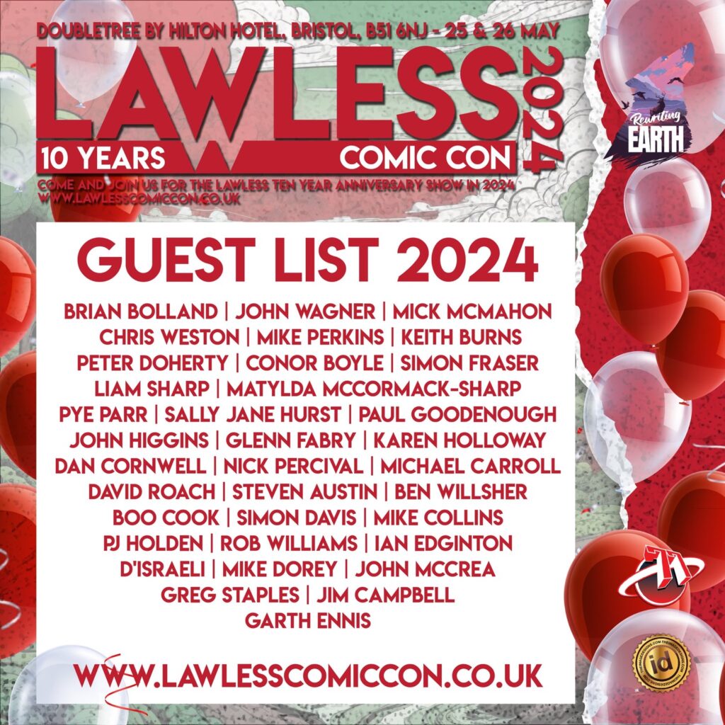 Lawless 2024 - Guests - April 15th 2024 Update 