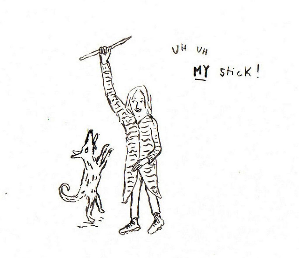 Ottilie Hainsworth ‏- Talking with Gina - My Stick