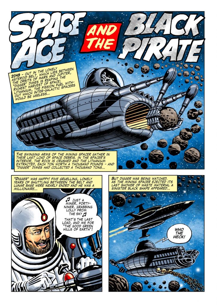 Space Ace 11 - "The Black Pirate"