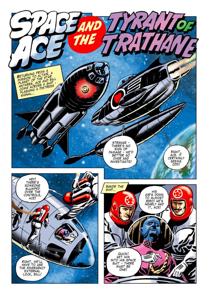 Space Ace 11 - "Tyrant of Trathane"