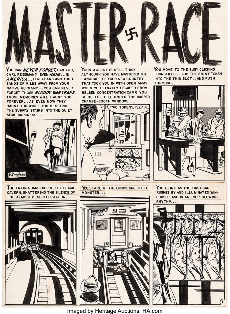 "Master Race" byBill Gaines, Al Feldstein and Bernie Krigstein