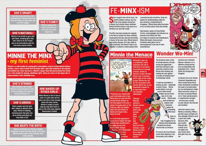 Minnie the Minx - Sample Spread