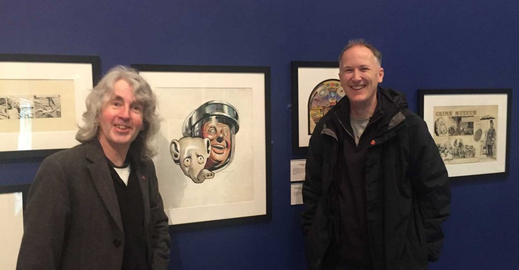 Frank Hampson Exhibition - The Atkinson 2018 - Tim Quinn and Richard Sheaf