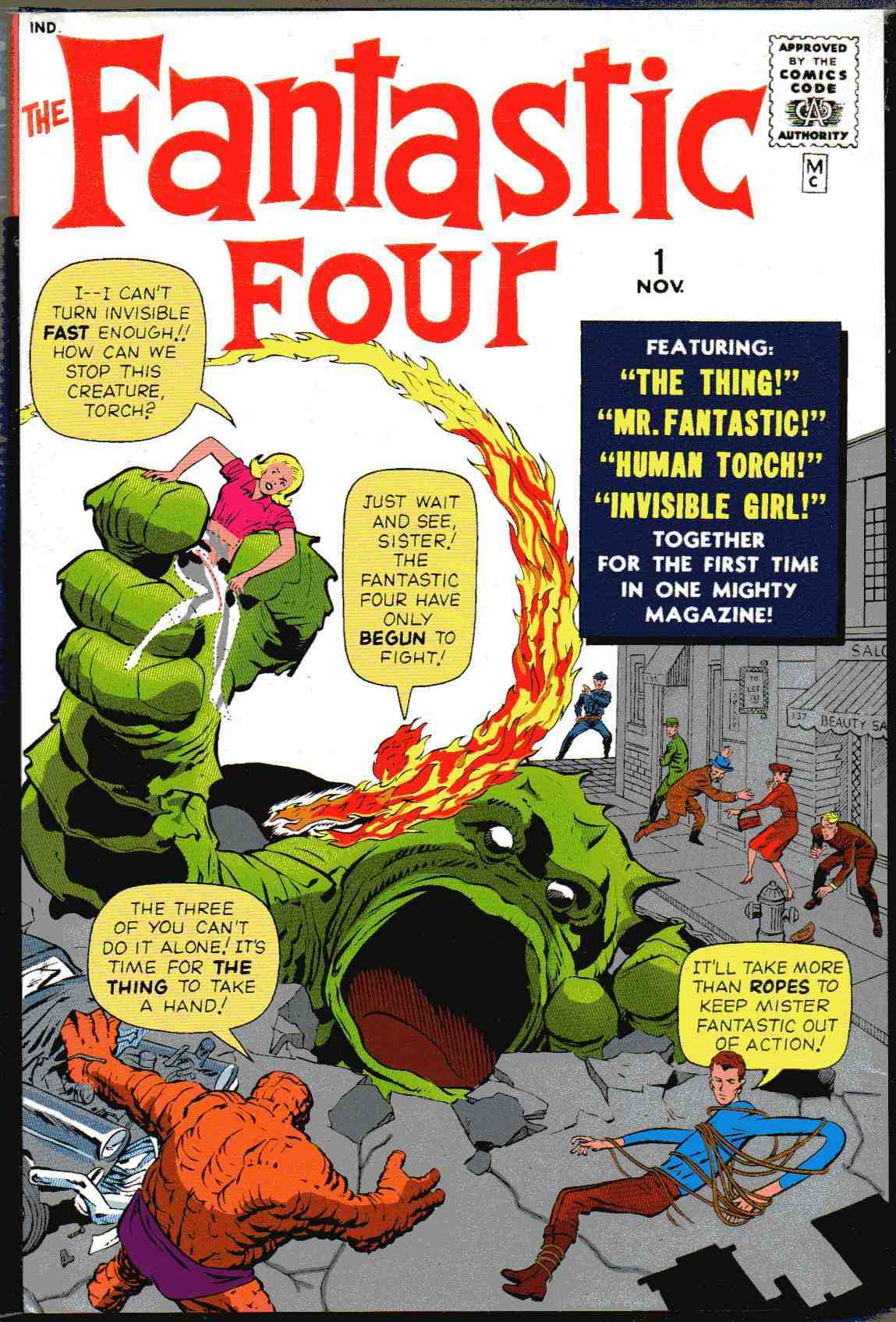 Fantastic Four #1, published in November 1961 © Marvel