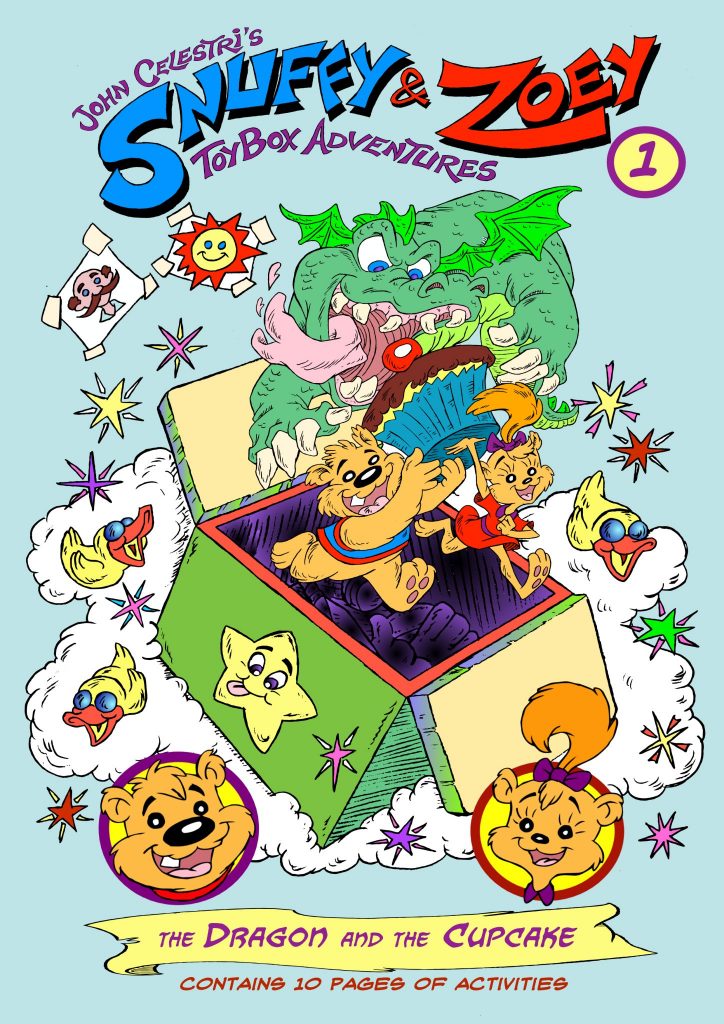 Snuffy & Zoey Toybox Adventures Book 1 – The Dragon and the Cupcake