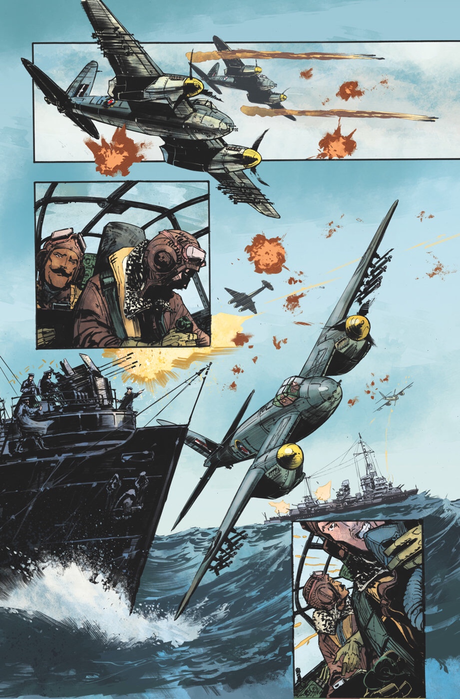 Out of the Blue by Garth Ennis and Keith Burns