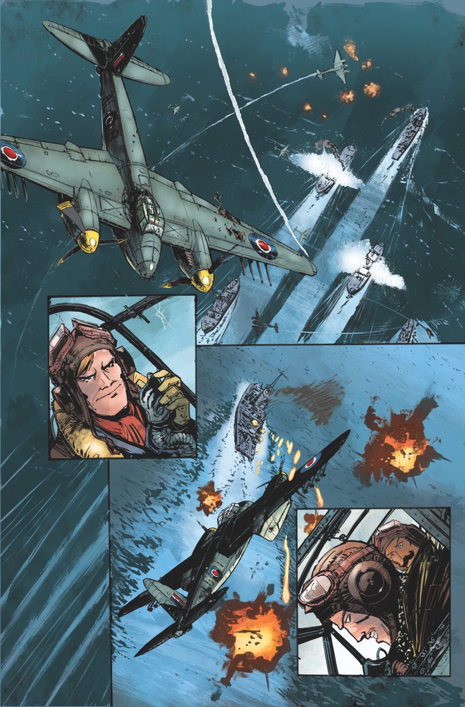 Out of the Blue by Garth Ennis and Keith Burns