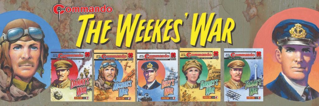Commando - “Weekes' War” Commando Promotional Banner