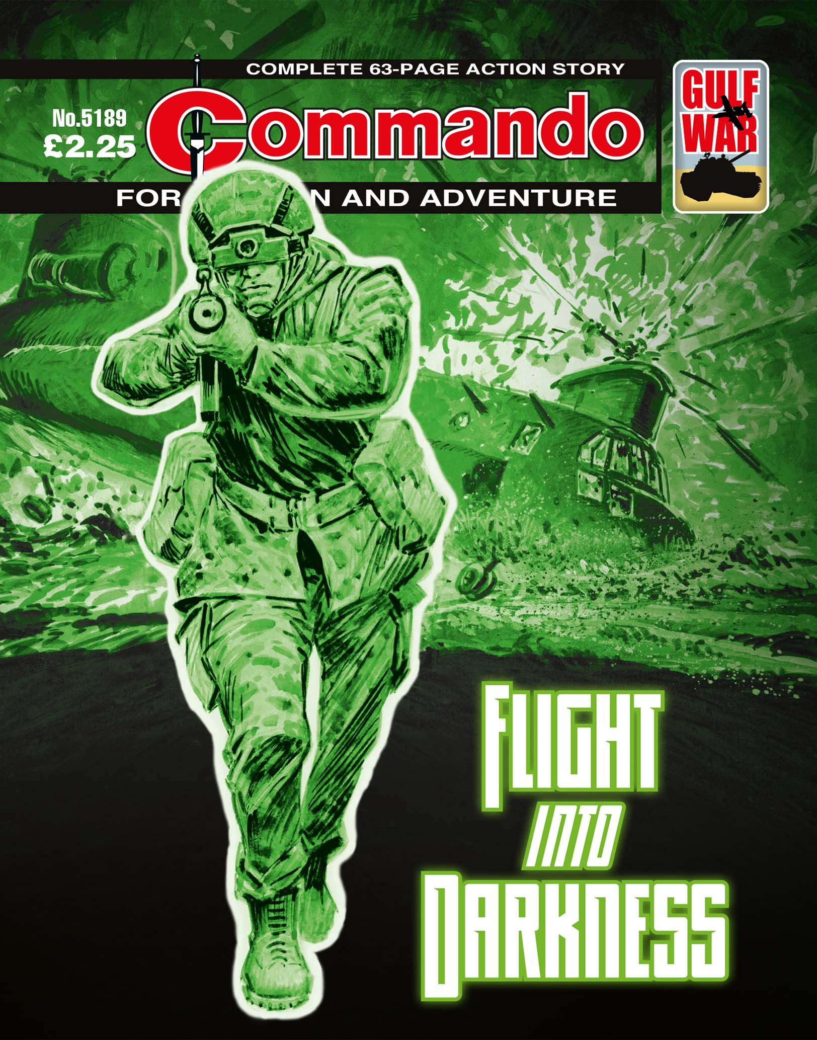Commando 5189: Action and Adventure - Flight into Darkness